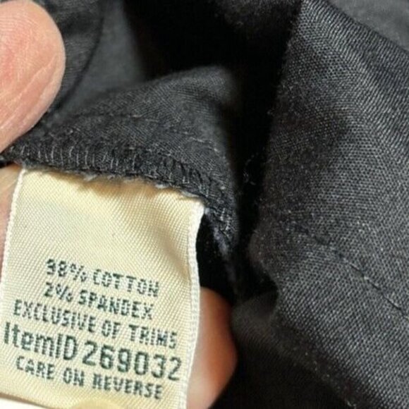 LL Bean Women’s Pants Navy Blue Sz 18 Tall Classic‎ Fit Casual - Picture 4 of 5